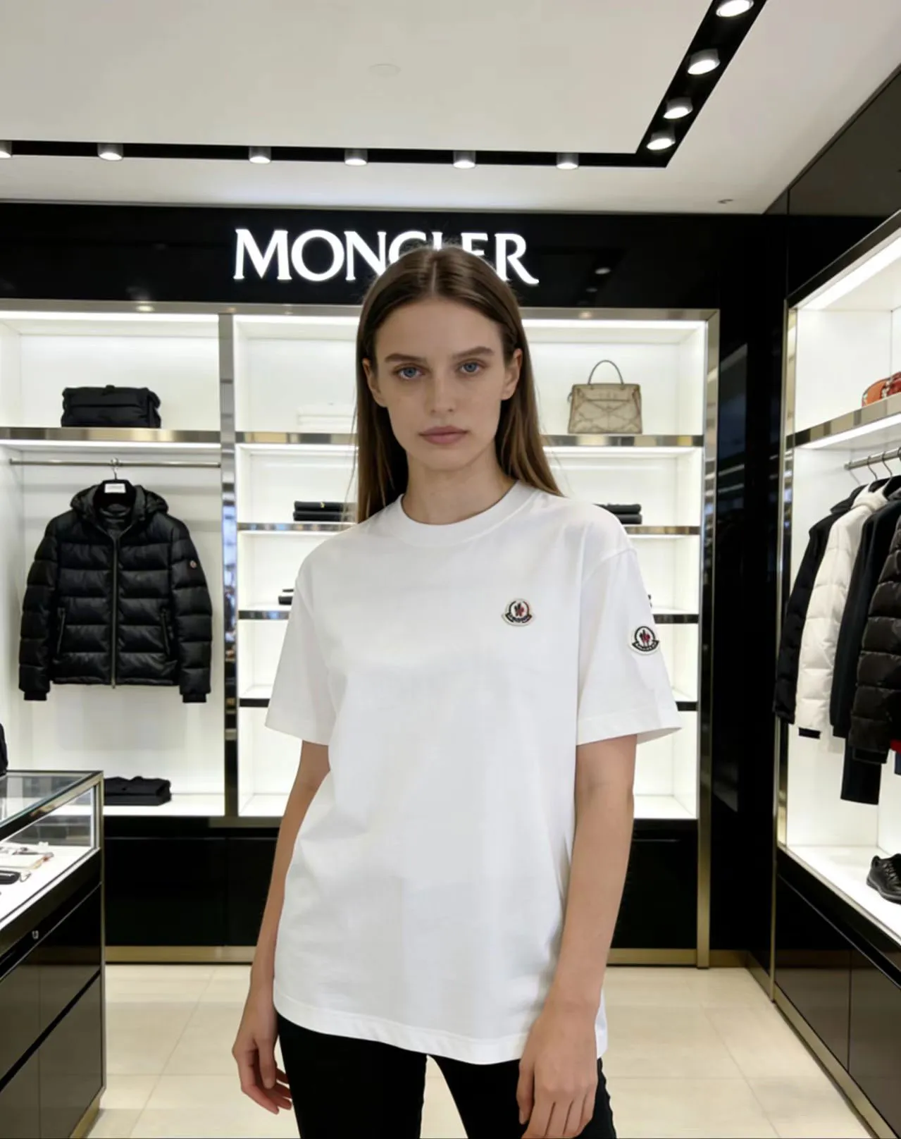P80💰《Moncler~ 》 2026New Arrival Quality T ， , Versatile Quality ！ ‼ 32 250G ‼ ， ， ， ， T 🤪 Sizes：S-M-L-XL-2XL ：Black，White， Same Style